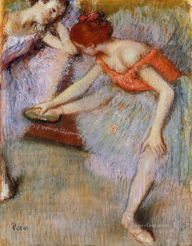 bailarines 1895 Edgar Degas Pinturas al óleo